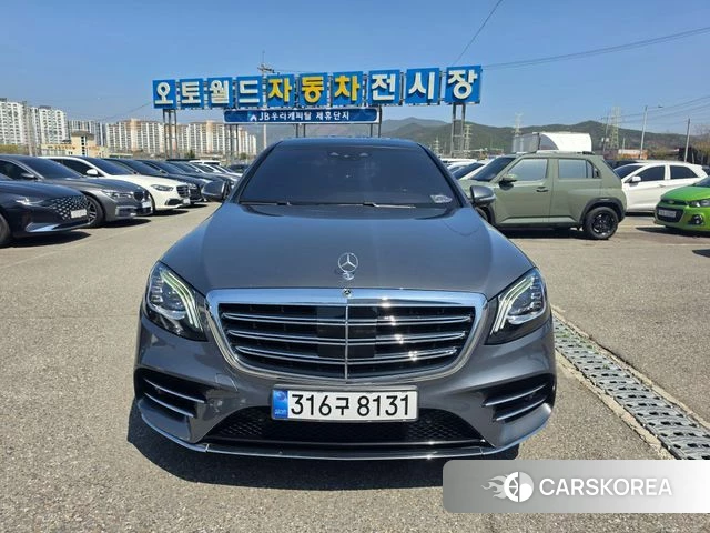 Mercedes-Benz S-Class W222 2019 Серый из Кореи