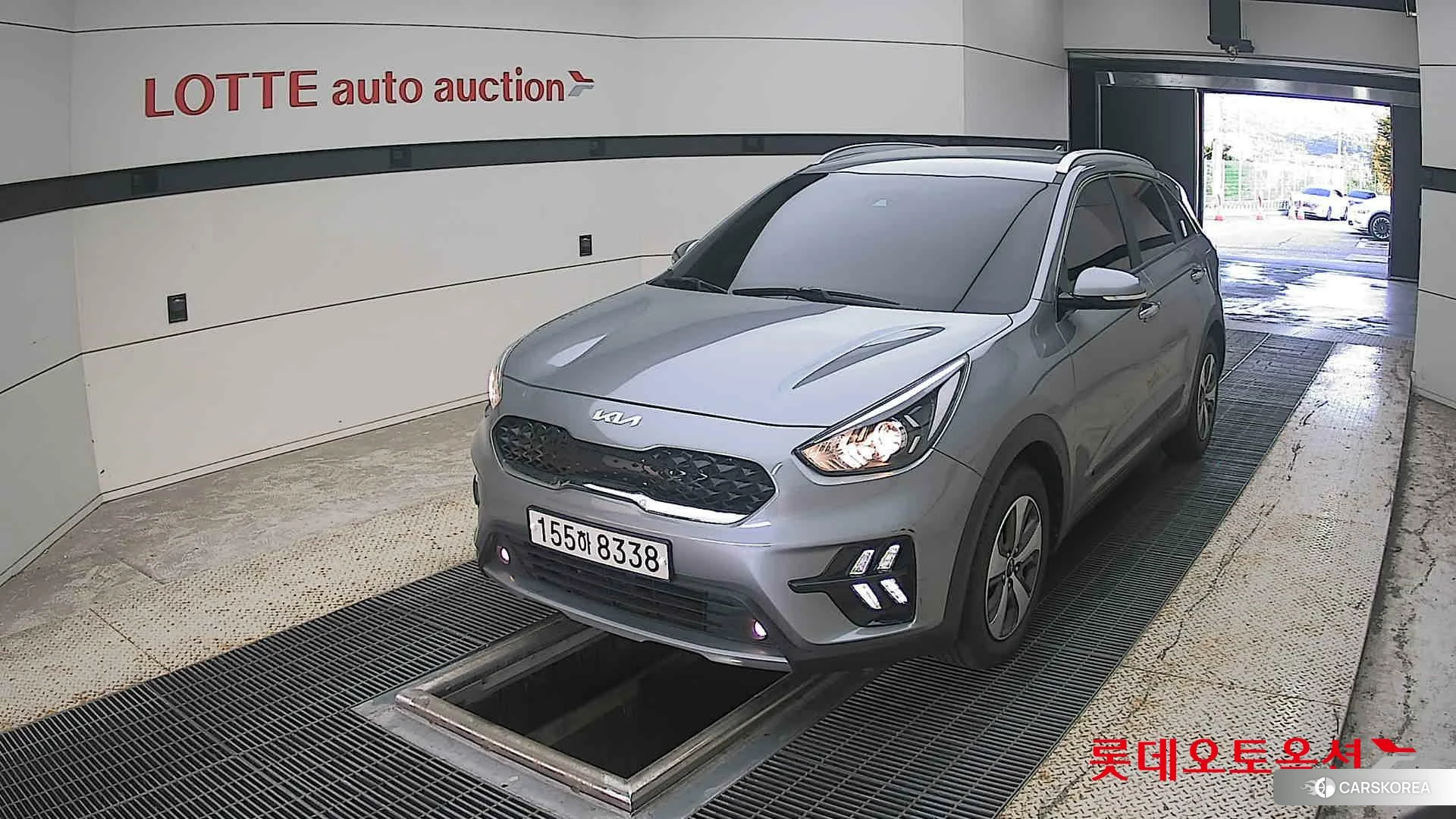Kia Niro Hybrid 2022 Steelgray из Кореи