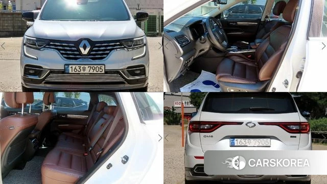 Renault Korea (Samsung) The New QM6 2020 Белый из Кореи
