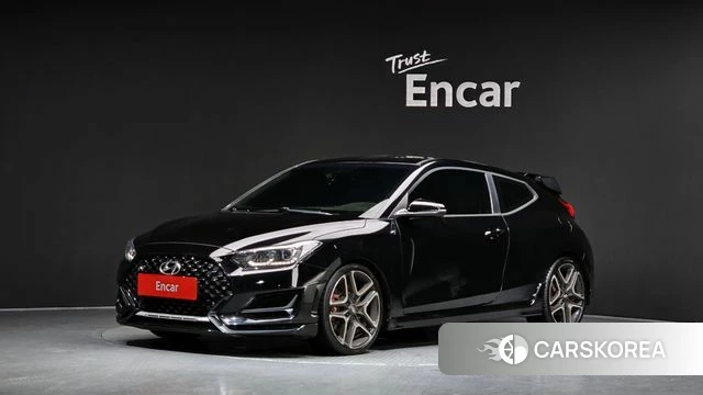 Hyundai Veloster (JS) 2020 Черный из Кореи