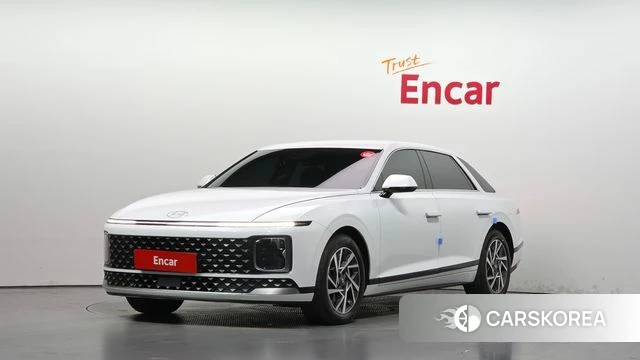 Hyundai Grandeur (GN7) 2023 Белый из Кореи