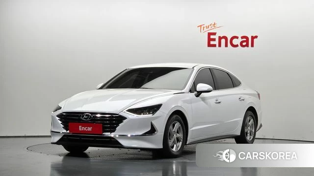 Hyundai Sonata (DN8) 2019 Белый из Кореи