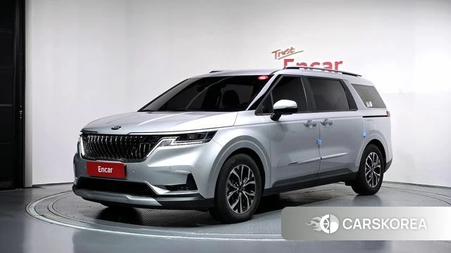 Kia Carnival 4th generation 2021 Серебряный из Кореи