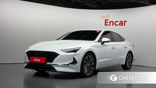 Hyundai Sonata (DN8) 2020 Белый из Кореи