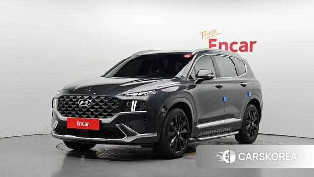 Hyundai The New Santa Fe 2021 Серый из Кореи