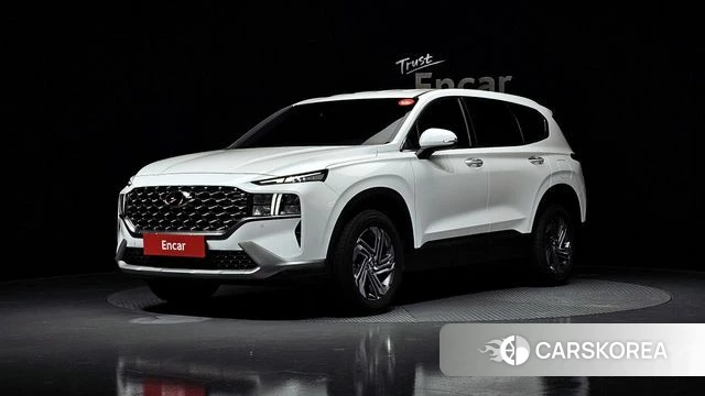 Hyundai The New Santa Fe 2022 Белый из Кореи