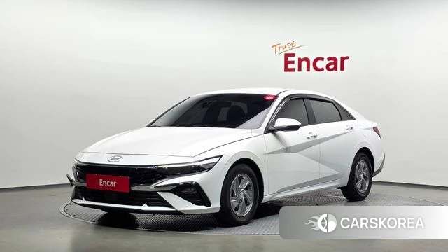Hyundai The New Avante (CN7) 2023 Белый из Кореи