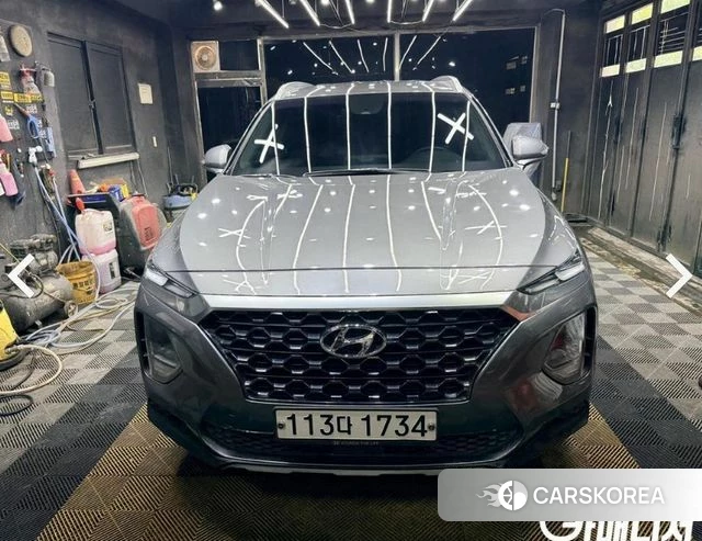 Hyundai Santa Fe TM 2020 Серый из Кореи