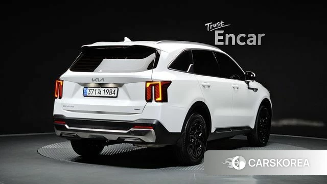 Kia The New Sorento 4th Generation 2024 Белый из Кореи