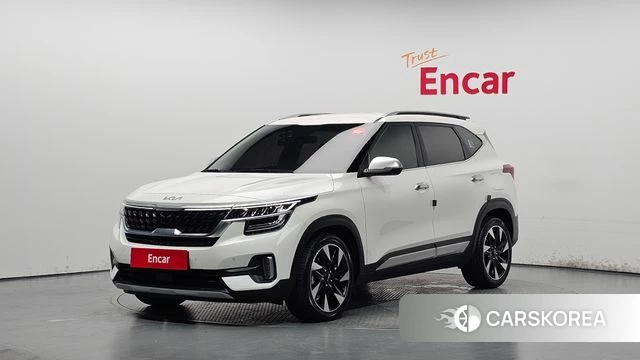 Kia Seltos 2022 Белый из Кореи, фото 2