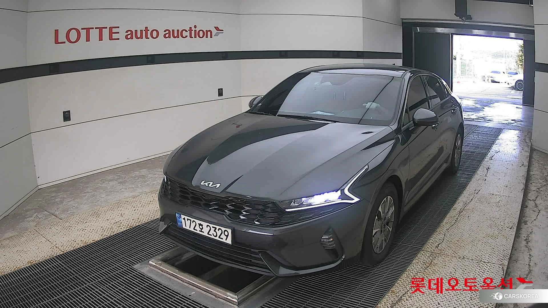 Kia K5 Hybrid 2023 Interstellagray из Кореи
