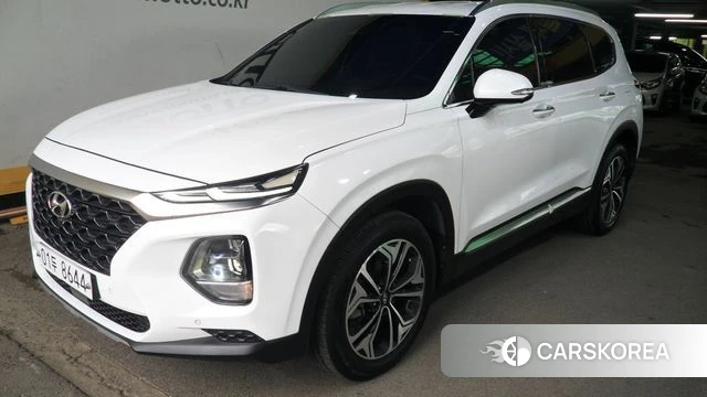 Hyundai Santa Fe TM 2018 Белый из Кореи