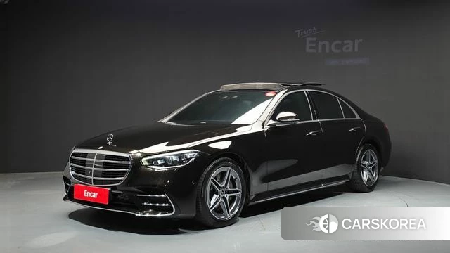 Mercedes-Benz S-Class W223 2022 Коричневый из Кореи
