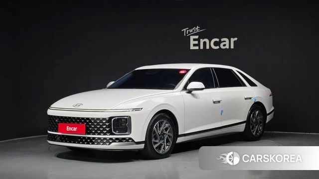 Hyundai Grandeur (GN7) 2023 Белый из Кореи