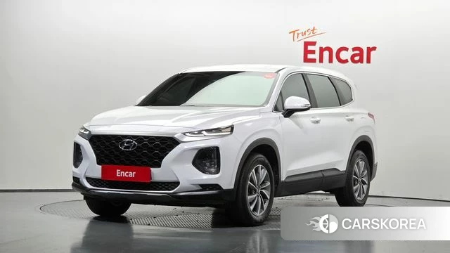 Hyundai Santa Fe TM 2019 Белый из Кореи