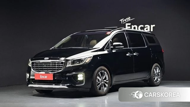 Kia The New Carnival 2018 Черный из Кореи
