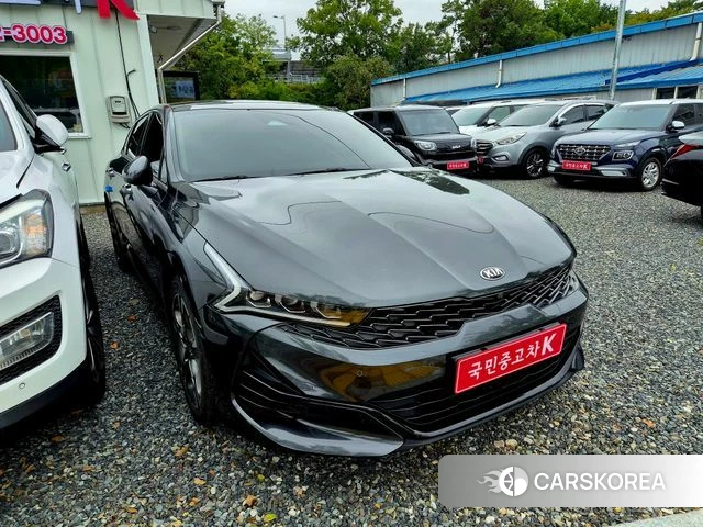 Kia K5 3rd generation 2021 Серый из Кореи
