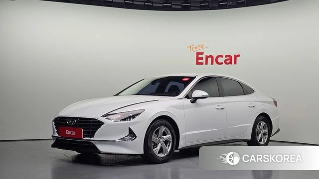 Hyundai Sonata (DN8) 2019 Белый из Кореи