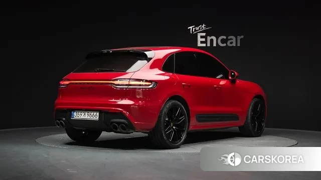 Porsche Macan 2022 Красный из Кореи