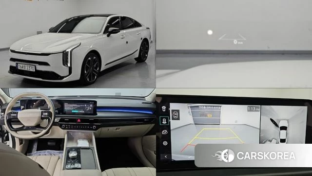 Kia The New K8 Hybrid 2024 Белый из Кореи
