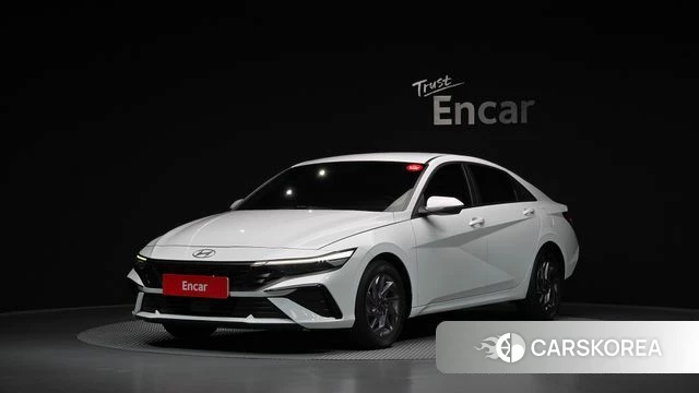 Hyundai The New Avante (CN7) 2023 Белый из Кореи