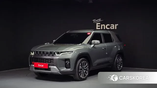 Ssangyong Torres 2022 Зеленый из Кореи
