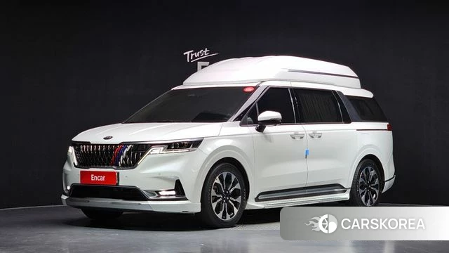 Kia Carnival 4th generation 2021 Белый из Кореи