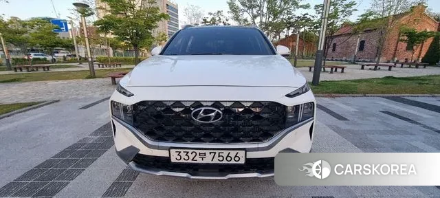 Hyundai The New Santa Fe 2023 Белый из Кореи