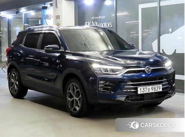 Ssangyong Beautiful Korando 2019 Синий из Кореи