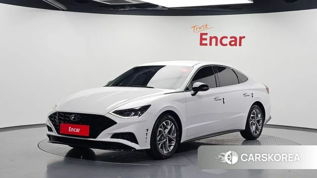 Hyundai Sonata (DN8) 2022 Белый из Кореи