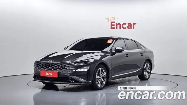 Kia K8 Hybrid 2024 Серый из Кореи
