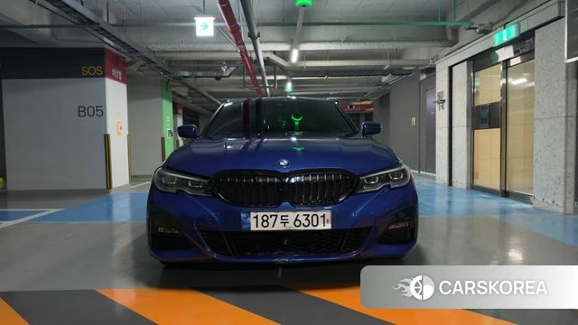 BMW 3 Series (G20) 2022 Синий из Кореи