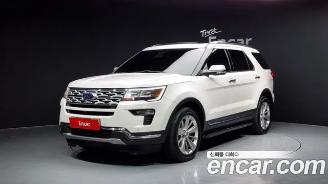 Ford Explorer 2019 Белый из Кореи