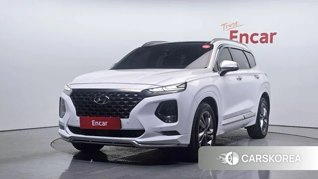 Hyundai Santa Fe TM 2018 Белый из Кореи