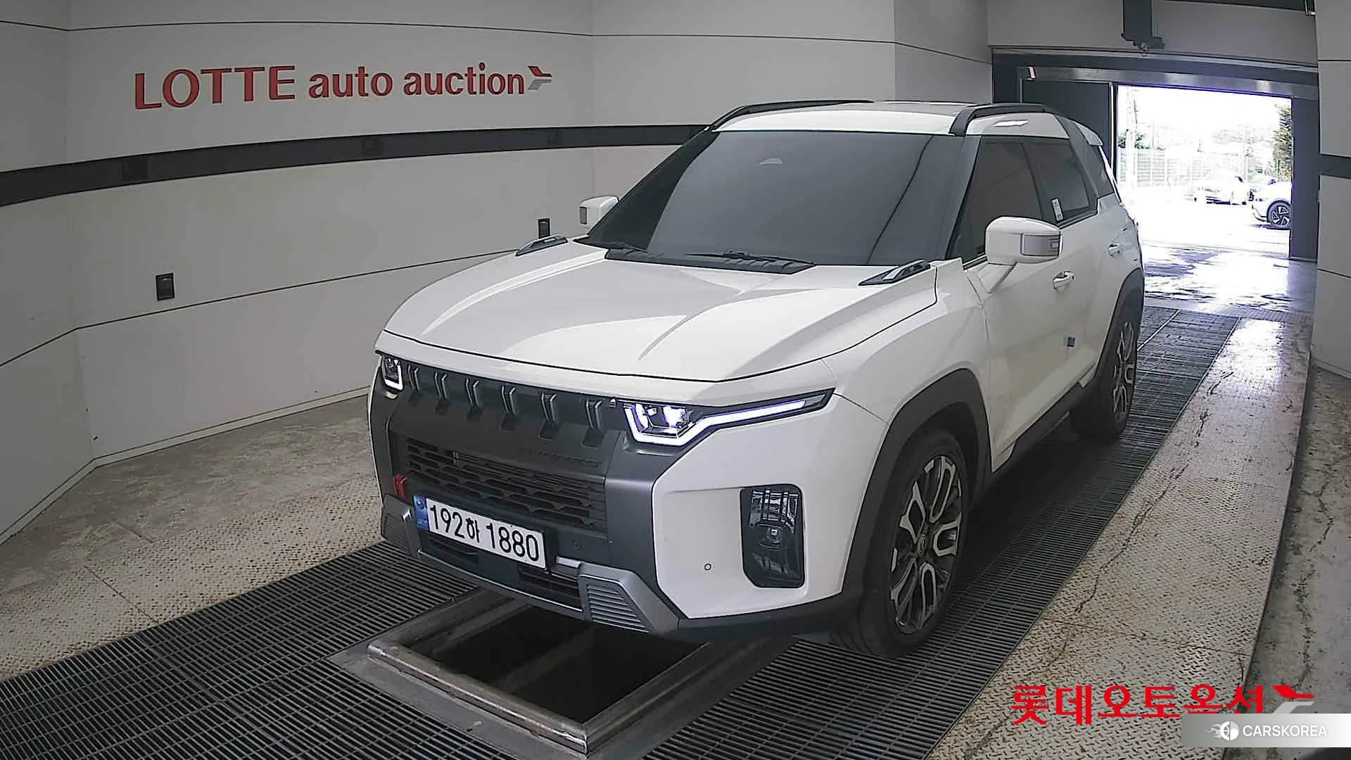 SsangYong Torres 2023 Grand White из Кореи