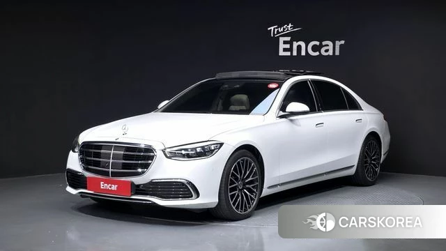 Mercedes-Benz S-Class W223 2024 Белый из Кореи