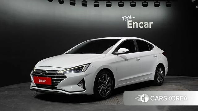 Hyundai The New Avante AD 2019 Белый из Кореи