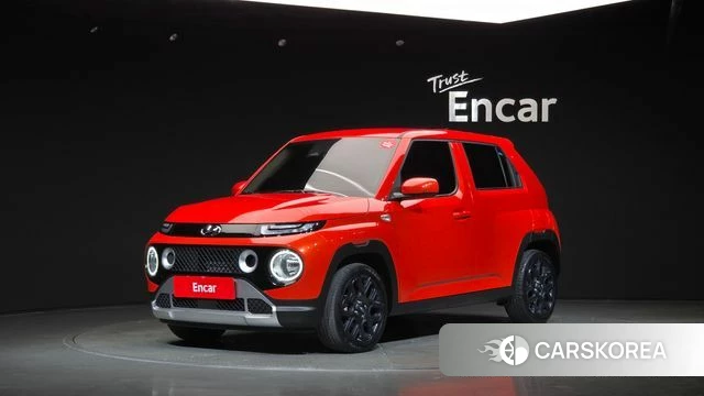 Hyundai Casper 2022 Оранжевый из Кореи
