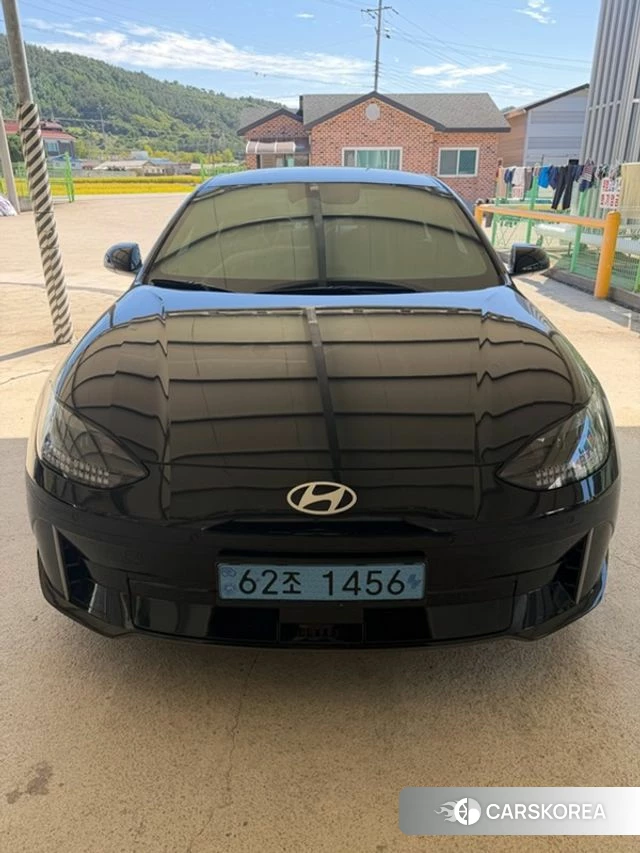 Hyundai Ionic 6 2024 Черный из Кореи