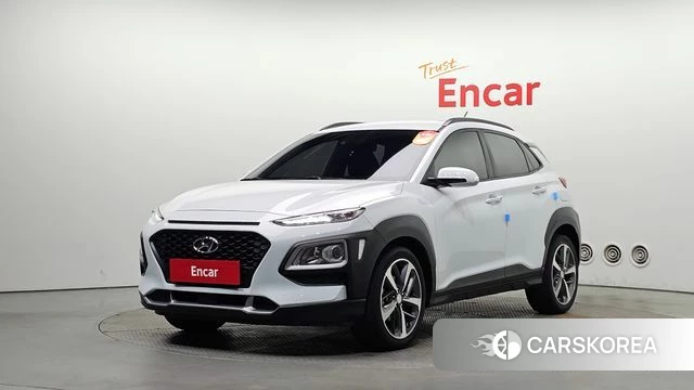 Hyundai Kona 2018 Белый из Кореи