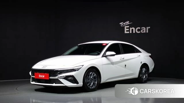 Hyundai The New Avante (CN7) 2024 Белый из Кореи
