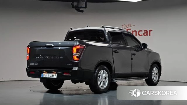 Ssangyong The New Rexton Sport 2024 Серый из Кореи