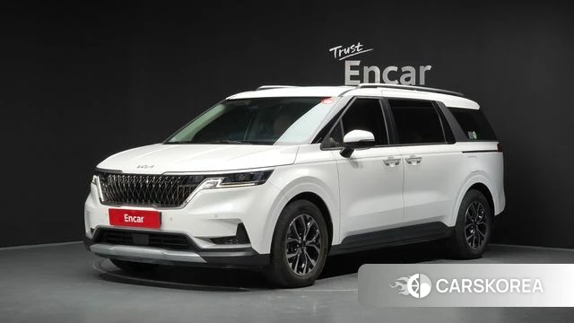 Kia Carnival 4th generation 2023 Белый из Кореи