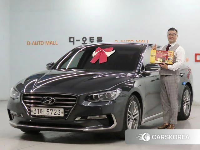 Hyundai Grandeur IG 2018 Серый из Кореи