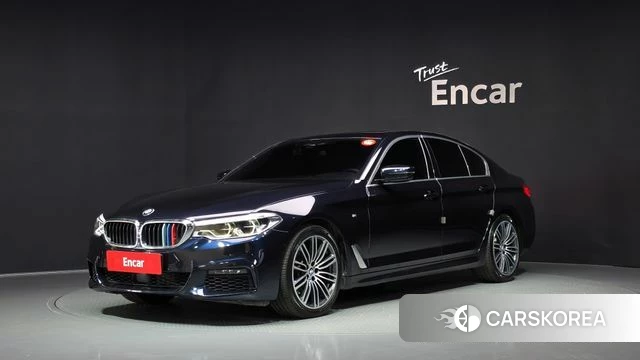 BMW 5 Series (G30) 2020 Черный из Кореи
