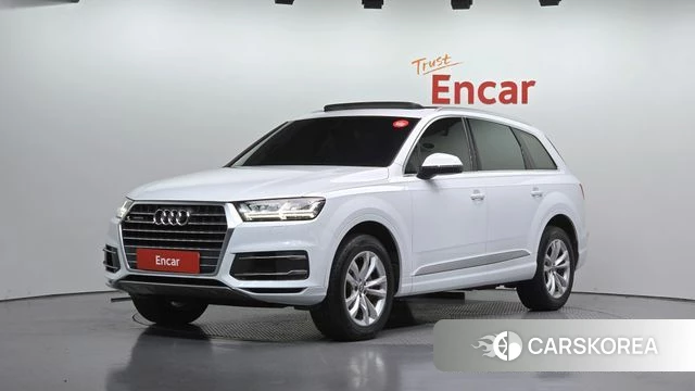 Audi Q7 (4M) 2019 Белый из Кореи