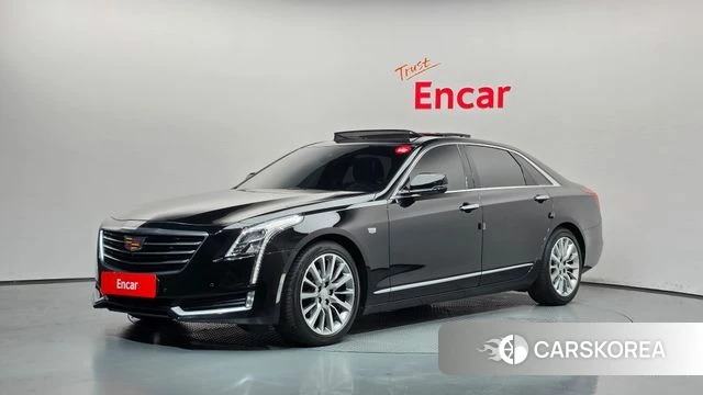 Cadillac CT6 2018 Черный из Кореи