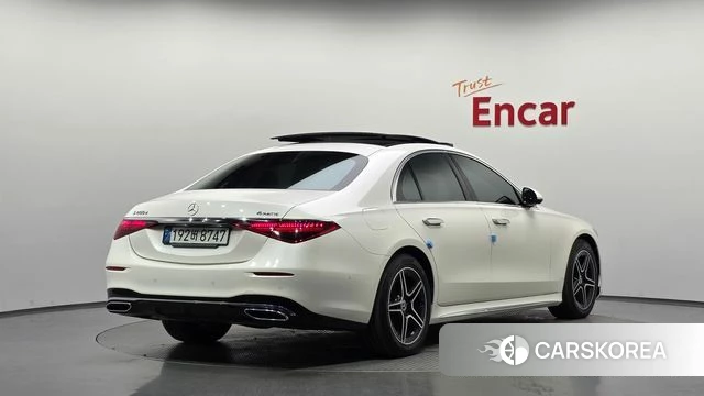 Mercedes-Benz S-Class W223 2022 Белый из Кореи