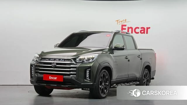 Ssangyong The New Rexton Sports Cannes 2022 Темно-зеленый из Кореи