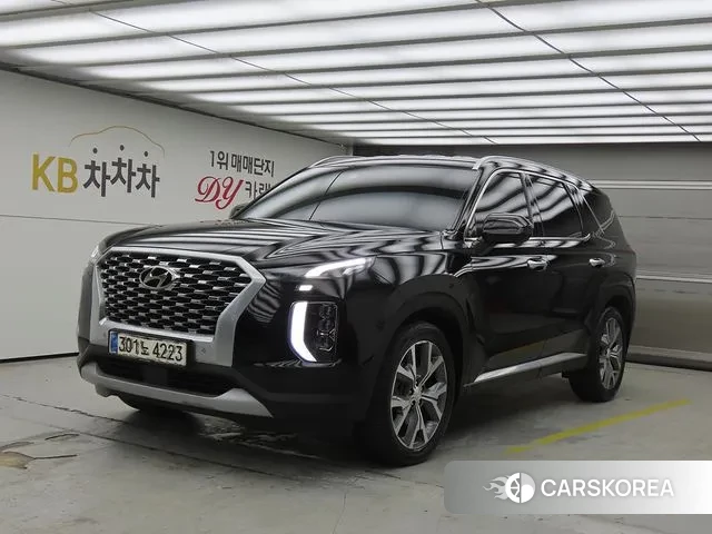Hyundai Palisade 2021 Черный из Кореи